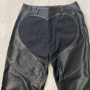Maniere De Voir Heart Pants-NWOT